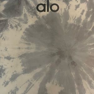 Alo Yoga Warrior Mat in grey tie dye